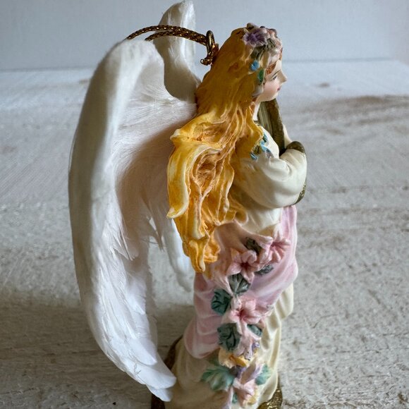 1999 Bradford Editions Serenity's Song Symphony of Angels Ornament - Picture 5 of 8